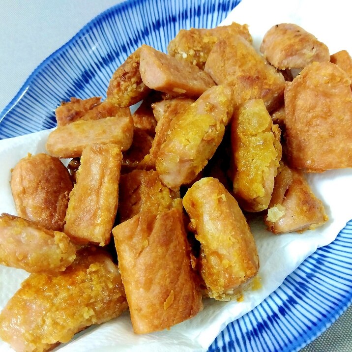 魚肉ソーセージのからあげ++